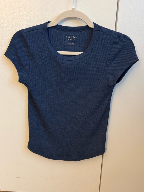 American Eagle Outfitters Tops - American Eagle Outfitters Waffle Baby Tee